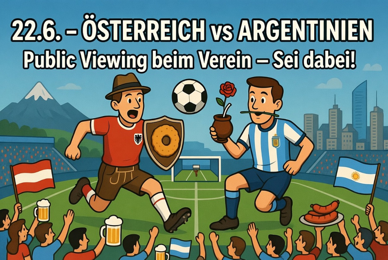 Public Viewing: Österreich – Argentinien am 22. Juni